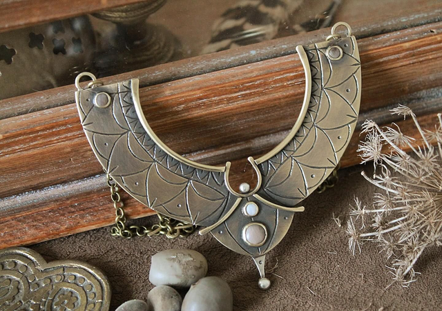 Collier « Le Gris Bleu »